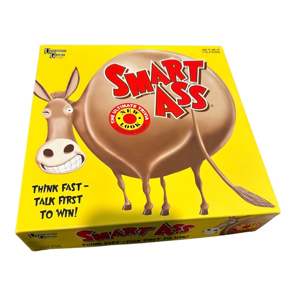 University Games Smart Ass The Ultimate Trivia Board Game